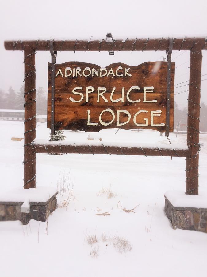 Adirondack Spruce Lodge Wilmington Bagian luar foto
