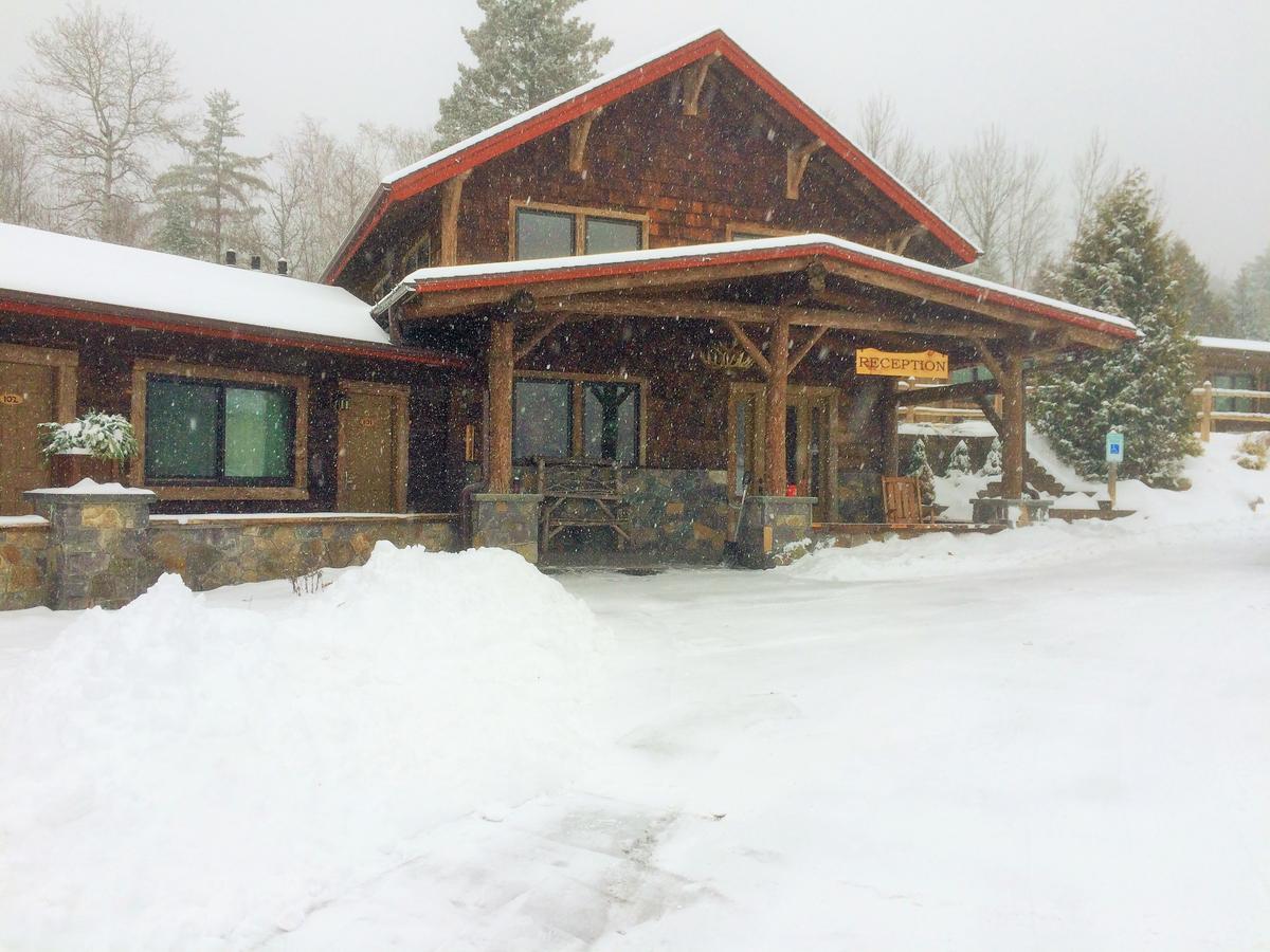 Adirondack Spruce Lodge Wilmington Bagian luar foto