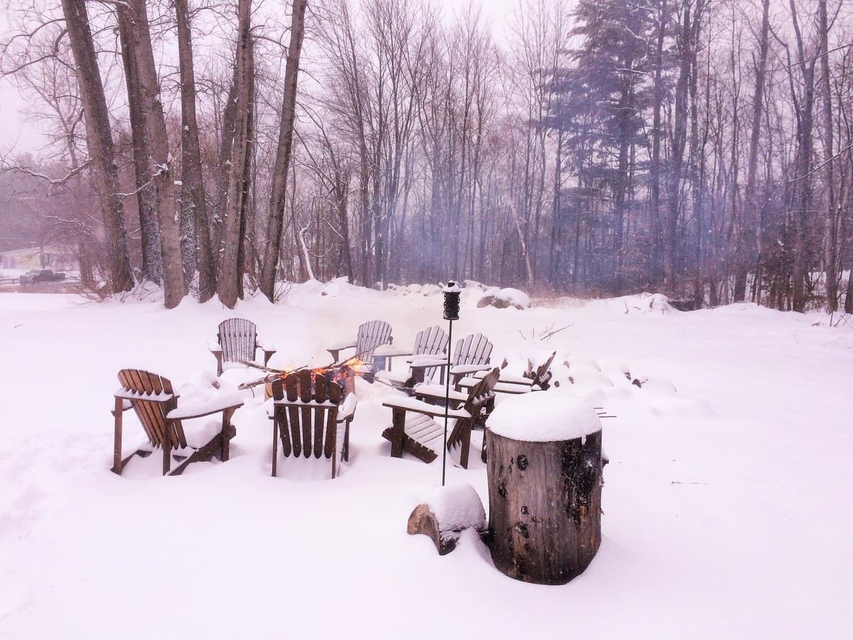 Adirondack Spruce Lodge Wilmington Bagian luar foto